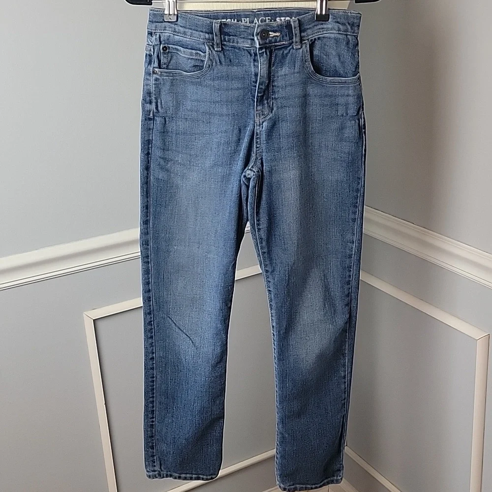 THE CHILDREN'S PLACE Straight Leg Stretch Medium Wash‎ Jeans **3 for $20 item**